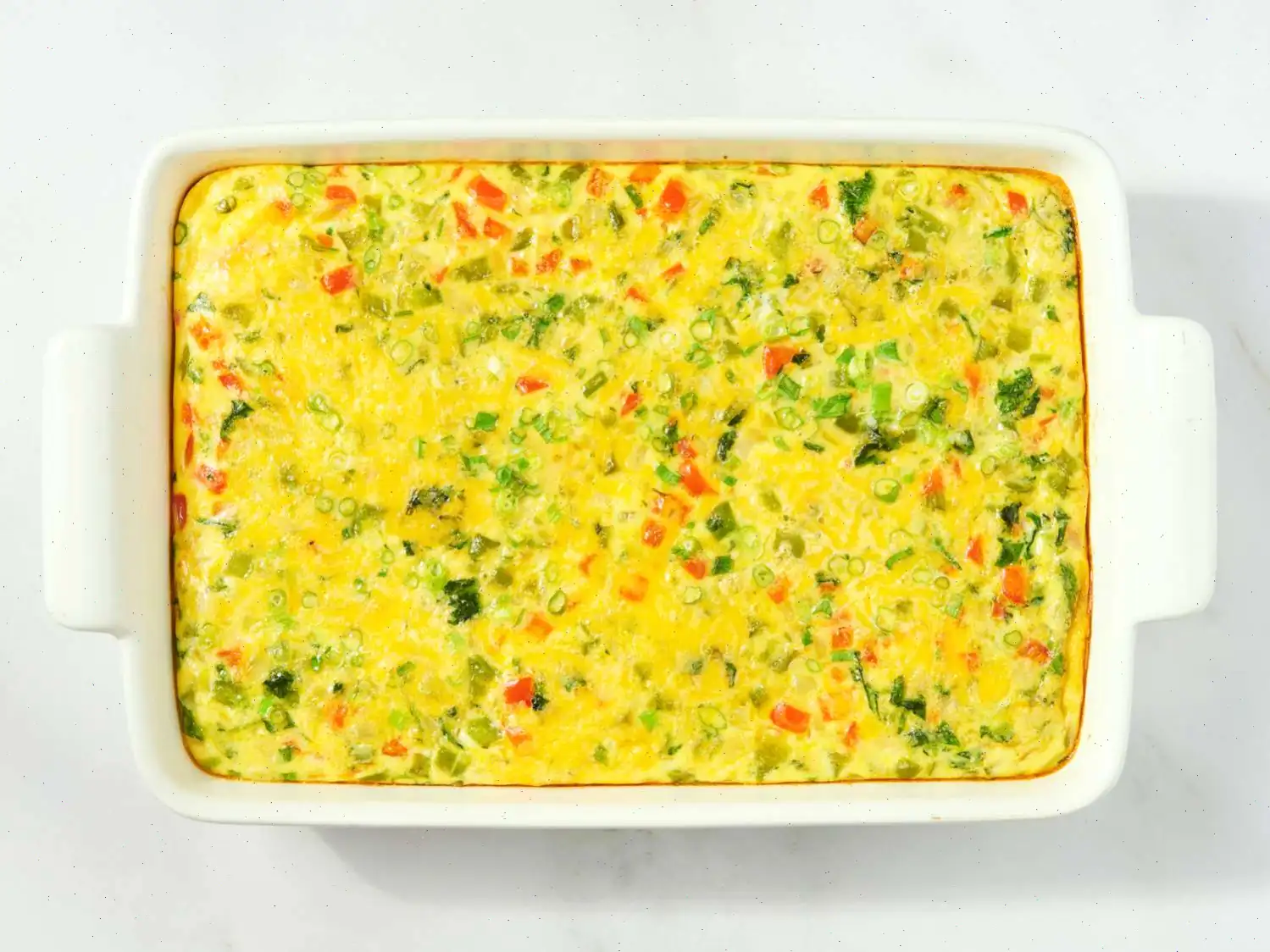 Veggie Breakfast Egg Bake Recipe