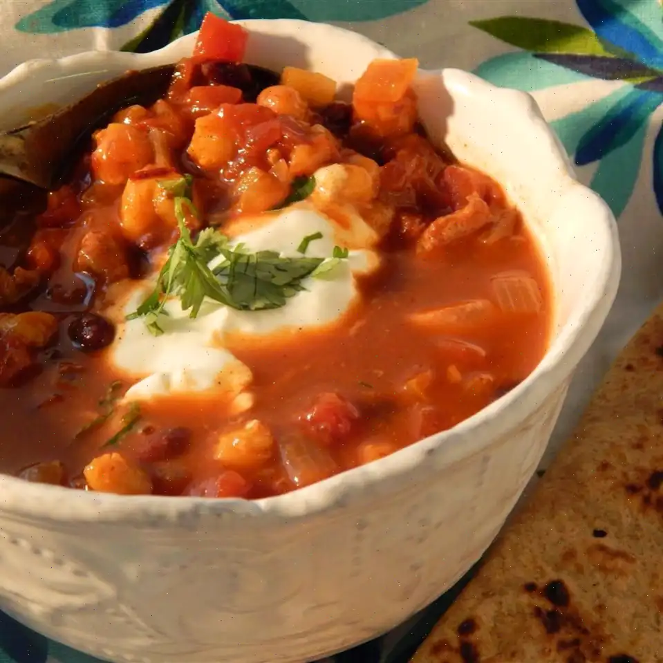 Spicy Chicken and Hominy Mexican Soup Recipe