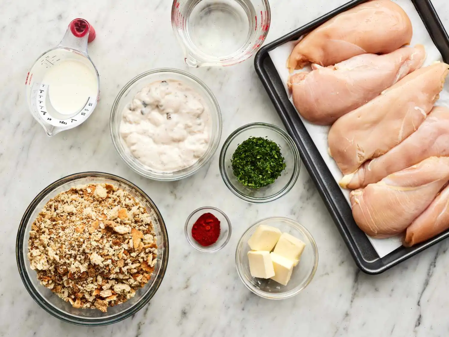 One-Dish Chicken and Stuffing Bake Recipe