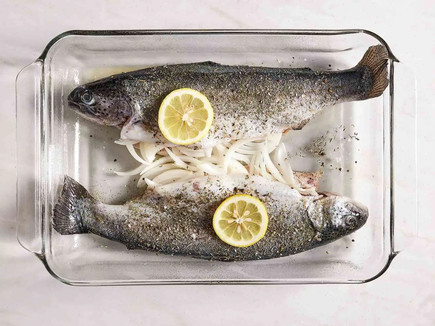 Baked Fresh Rainbow Trout Recipe