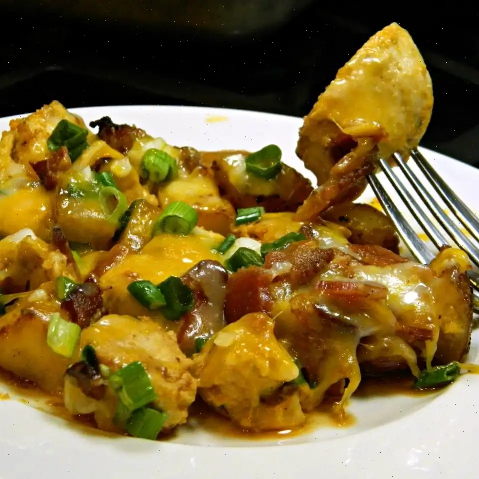 Buffalo Chicken and Potato Casserole Recipe