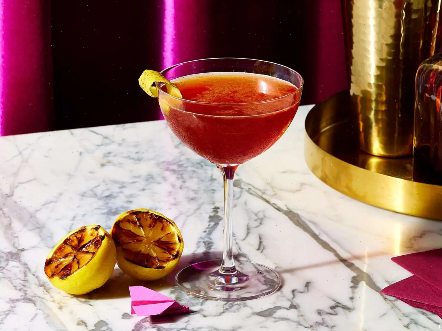 Charred Lemon Paper Plane Recipe