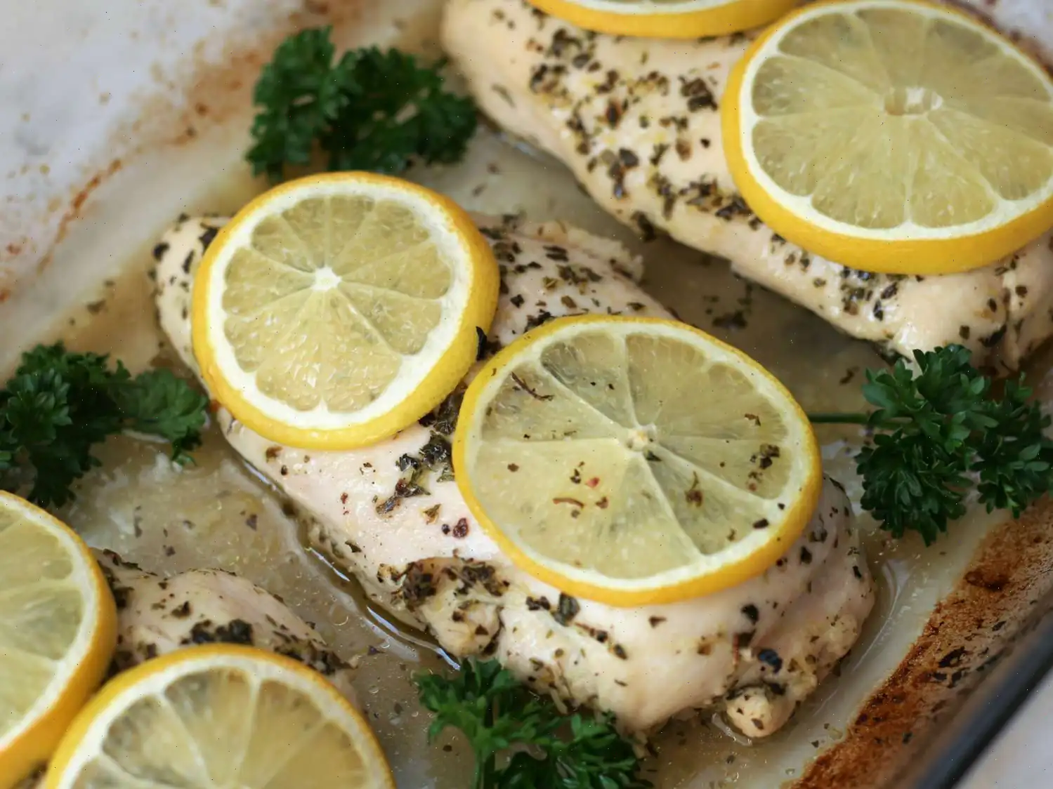 Baked Lemon-Herb Chicken Breasts Recipe