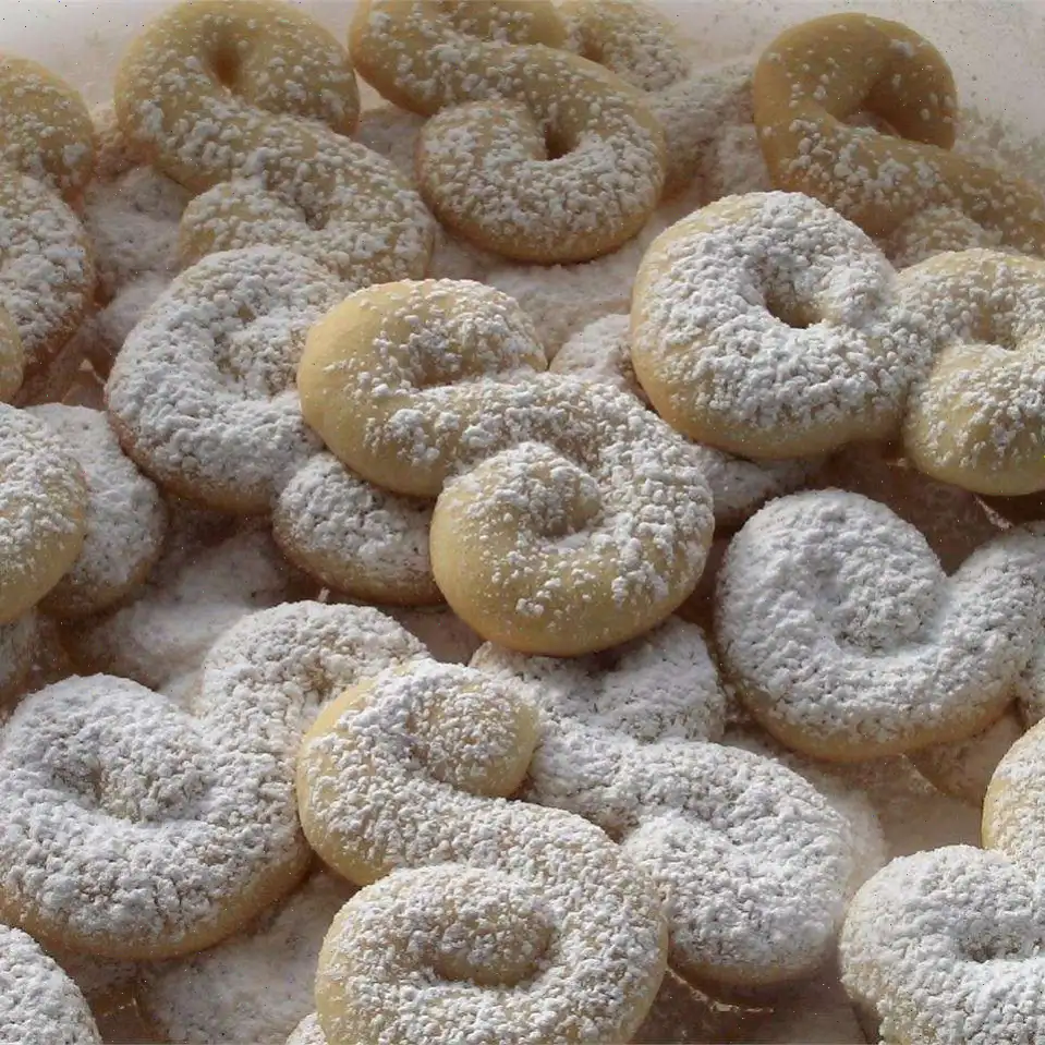 Greek Butter Cookies Recipe