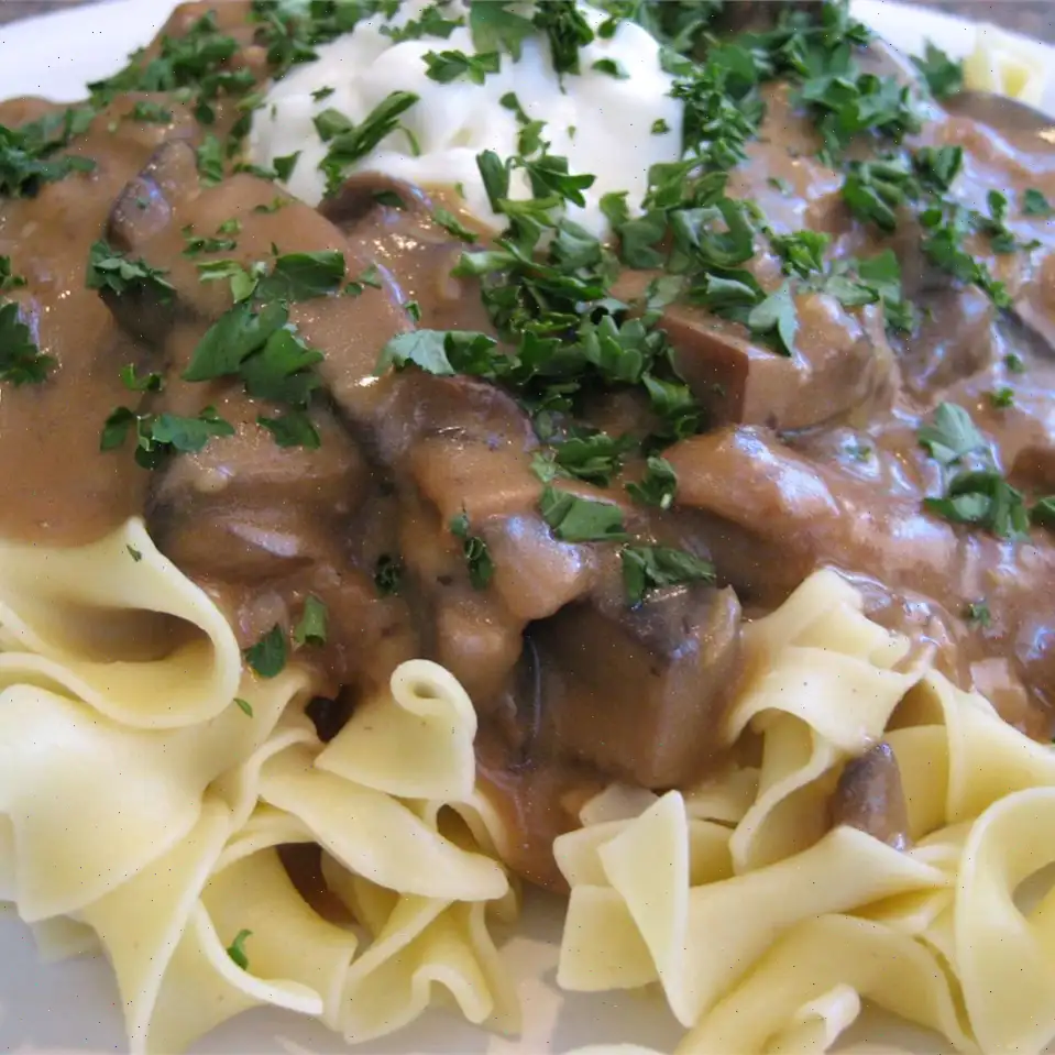 Portobello Mushroom Stroganoff Recipe