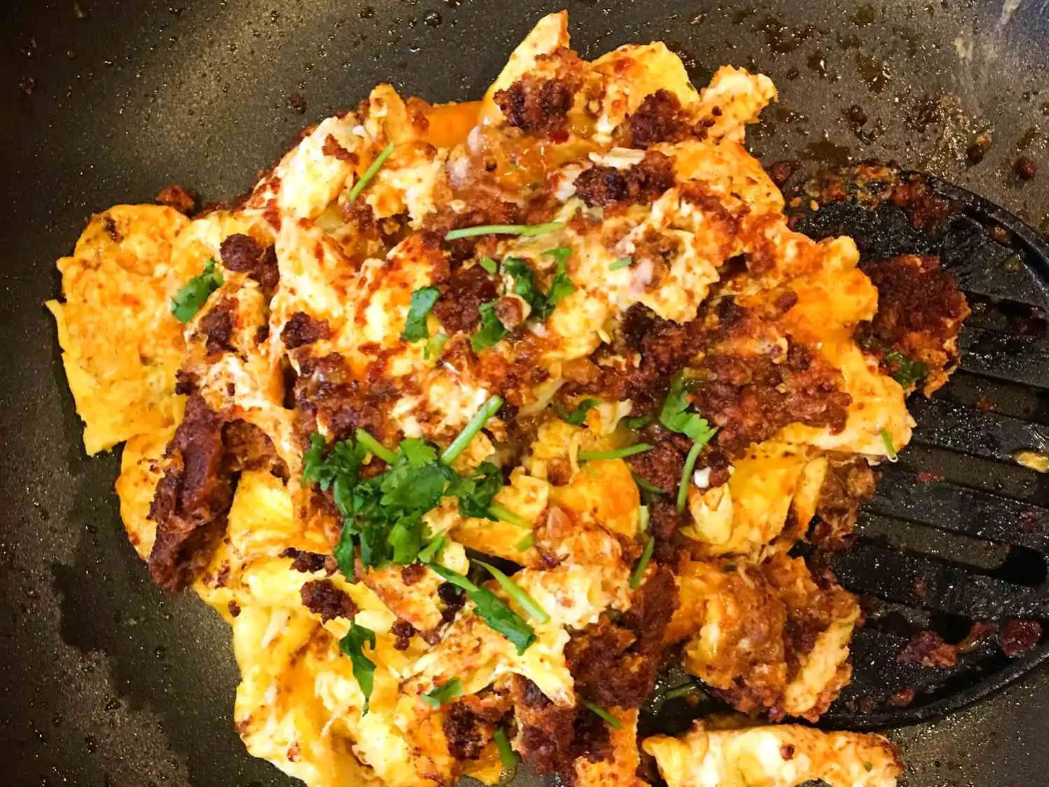 Scrambled Eggs with Chorizo Recipe