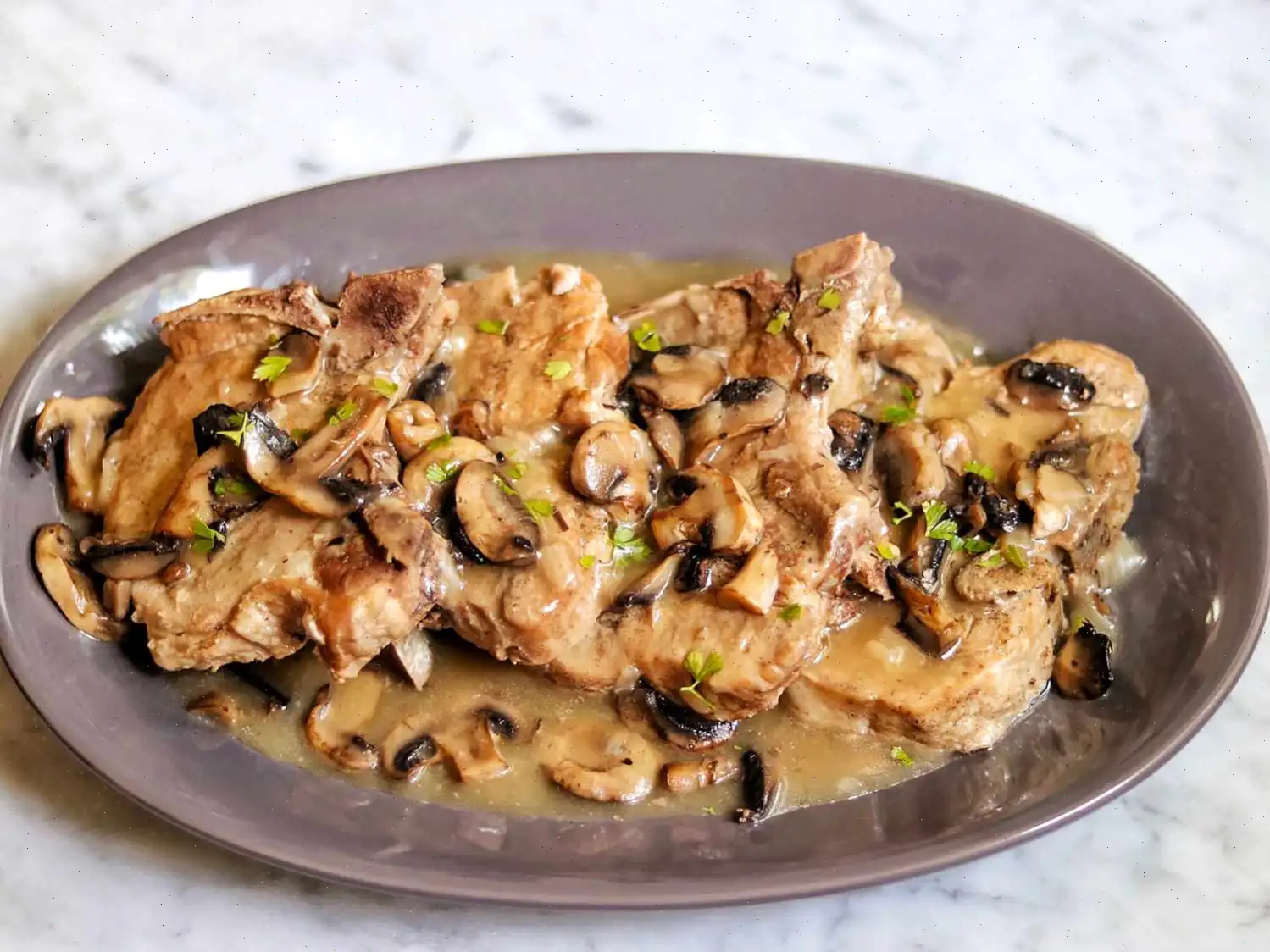 Instant Pot Creamy Pork Chops Recipe