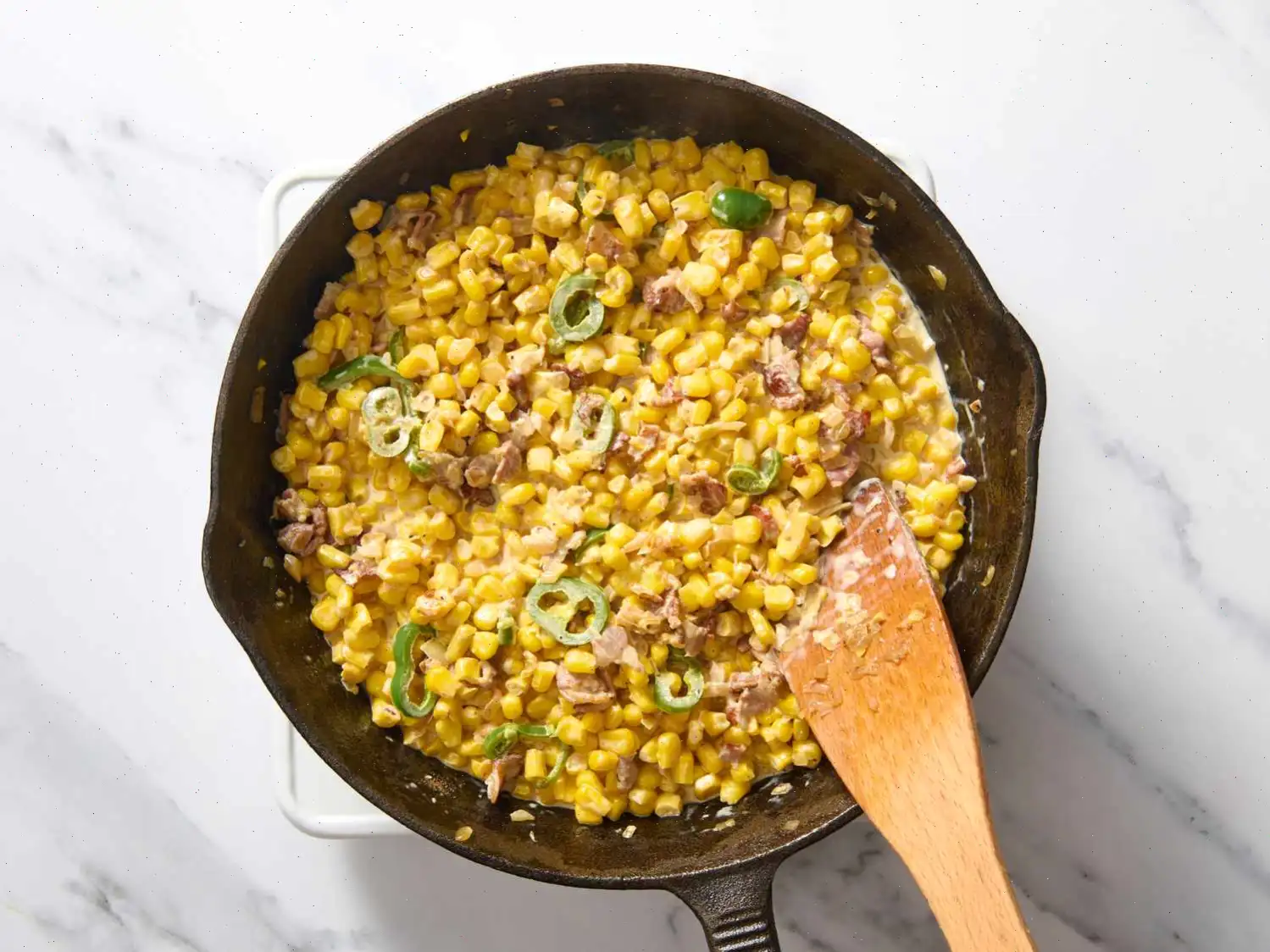 Jalapeño Popper Creamed Corn Recipe