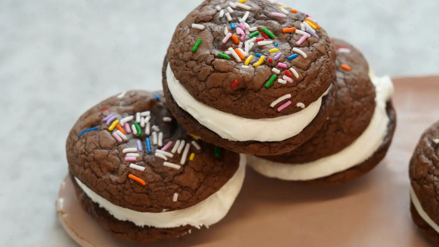 Brownie Cookie Whoopie Pies Recipe