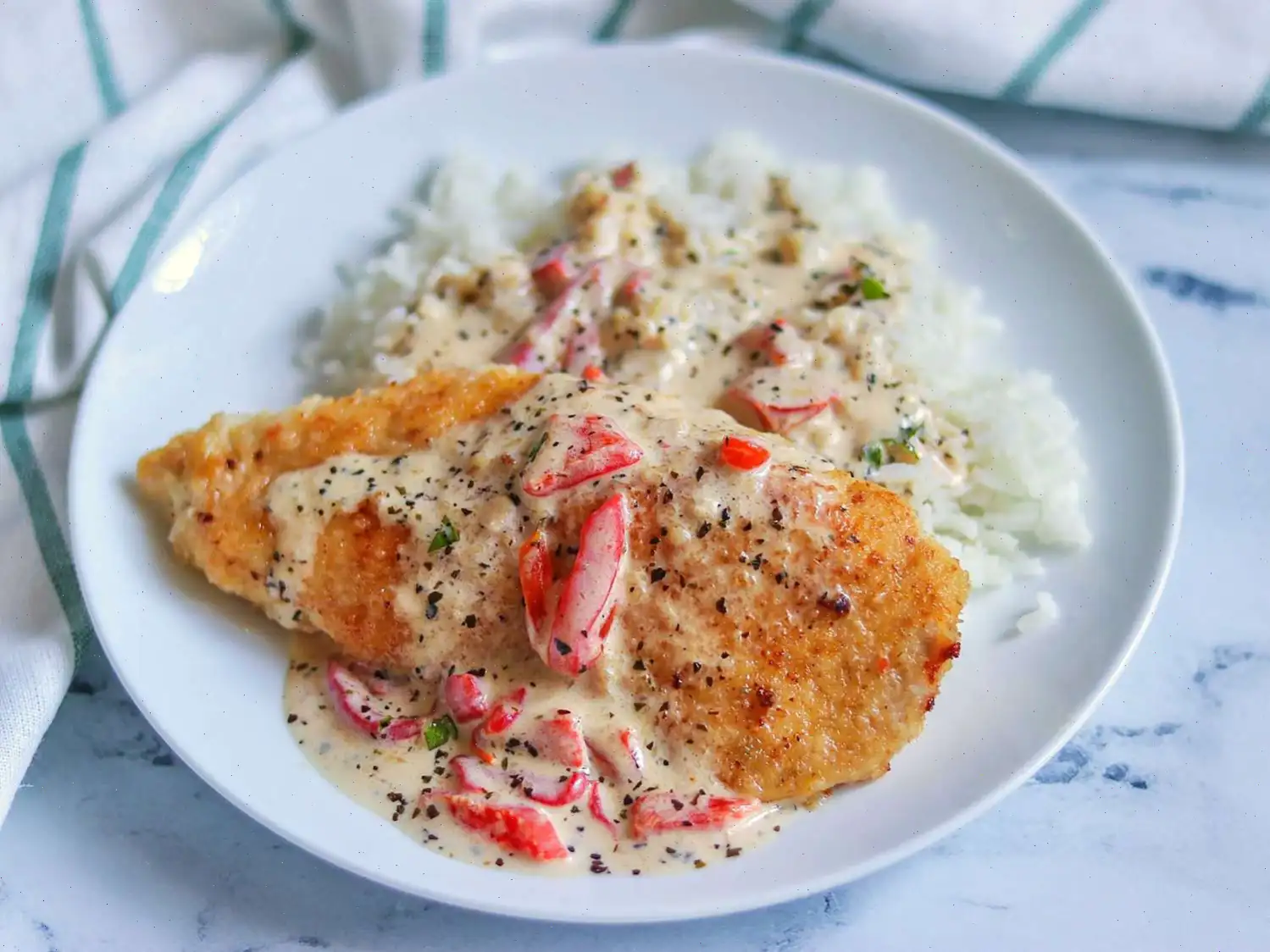 Chicken In Basil Cream Recipe