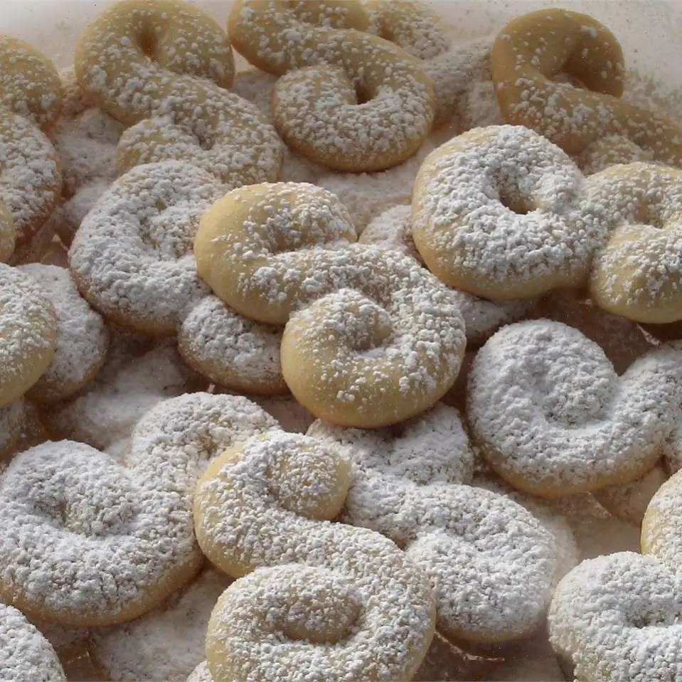 Greek Butter Cookies Recipe