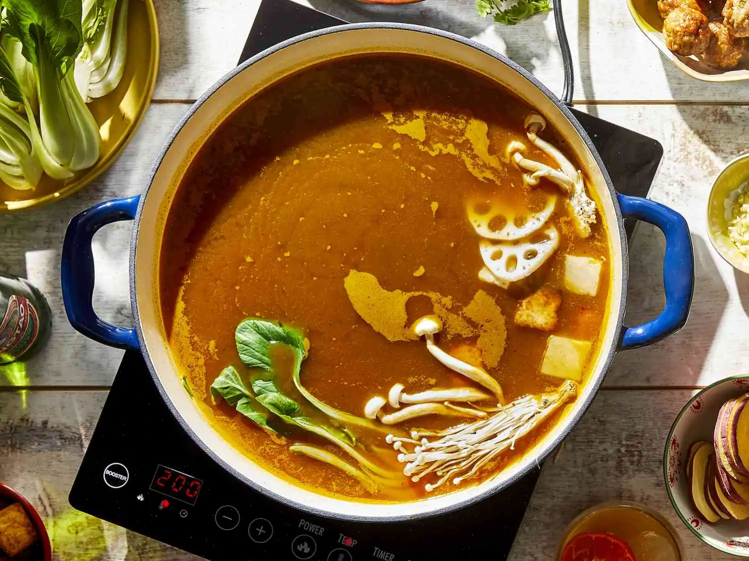 Shortcut Vegetarian Hot Pot Broth Recipe