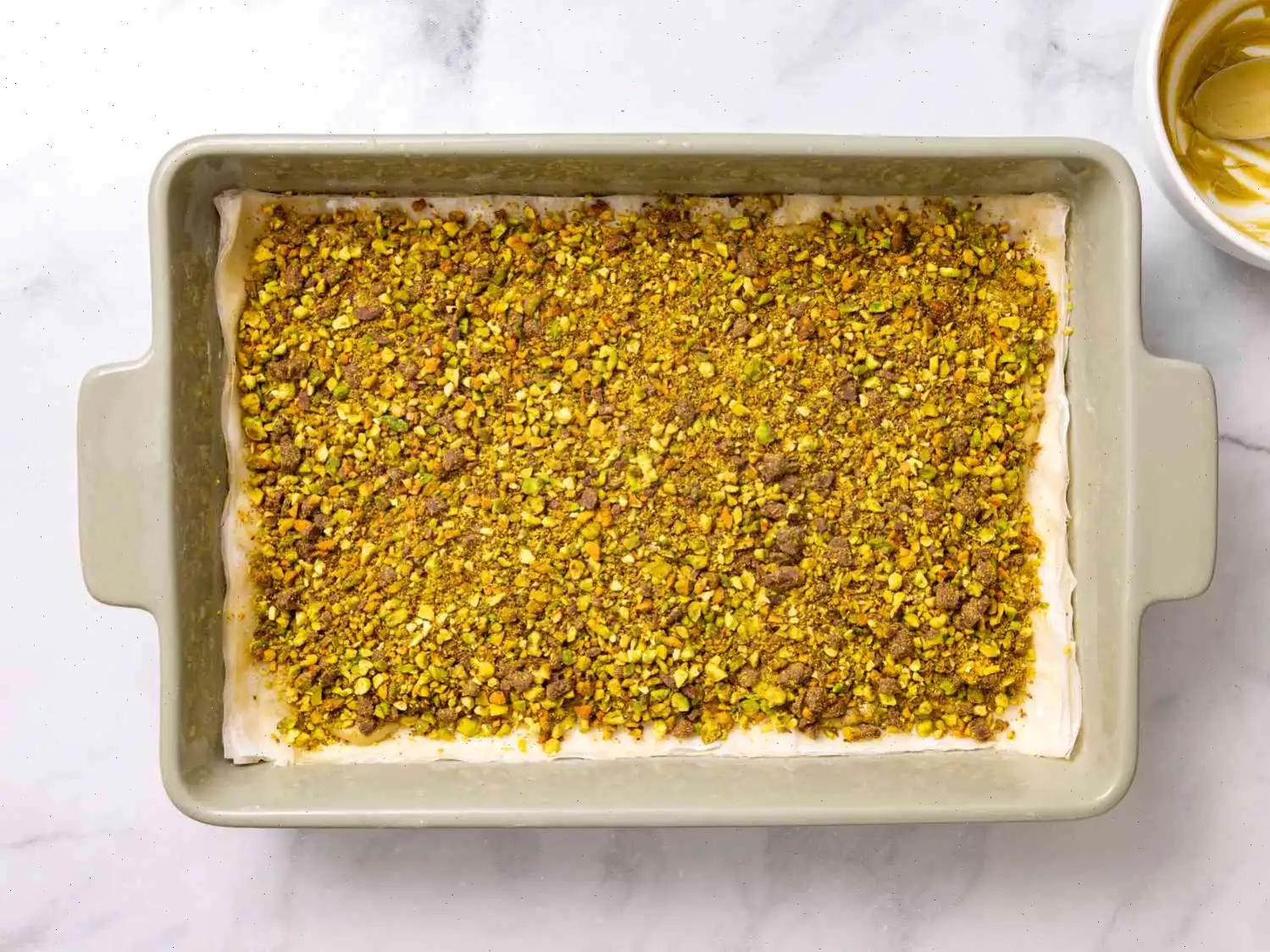 Pistachio Chocolate Baklava Recipe