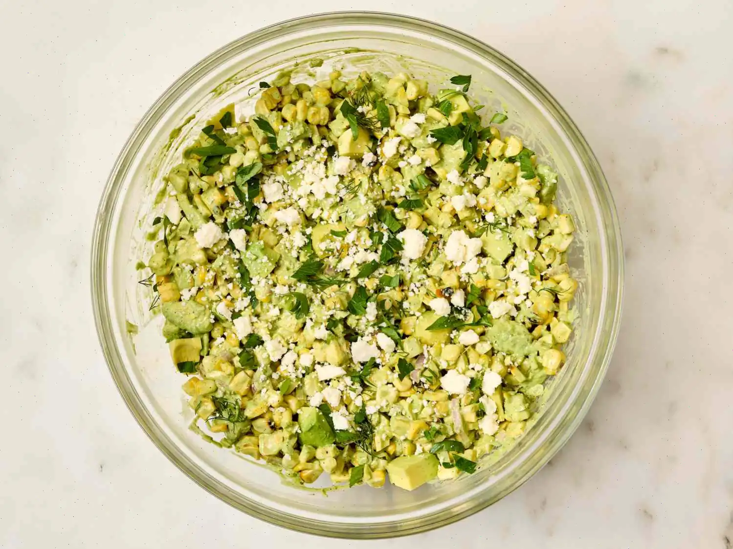 Green Goddess Corn Salad Recipe