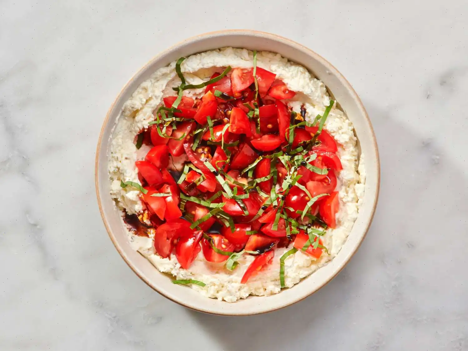 4-Ingredient Bruschetta Dip Recipe