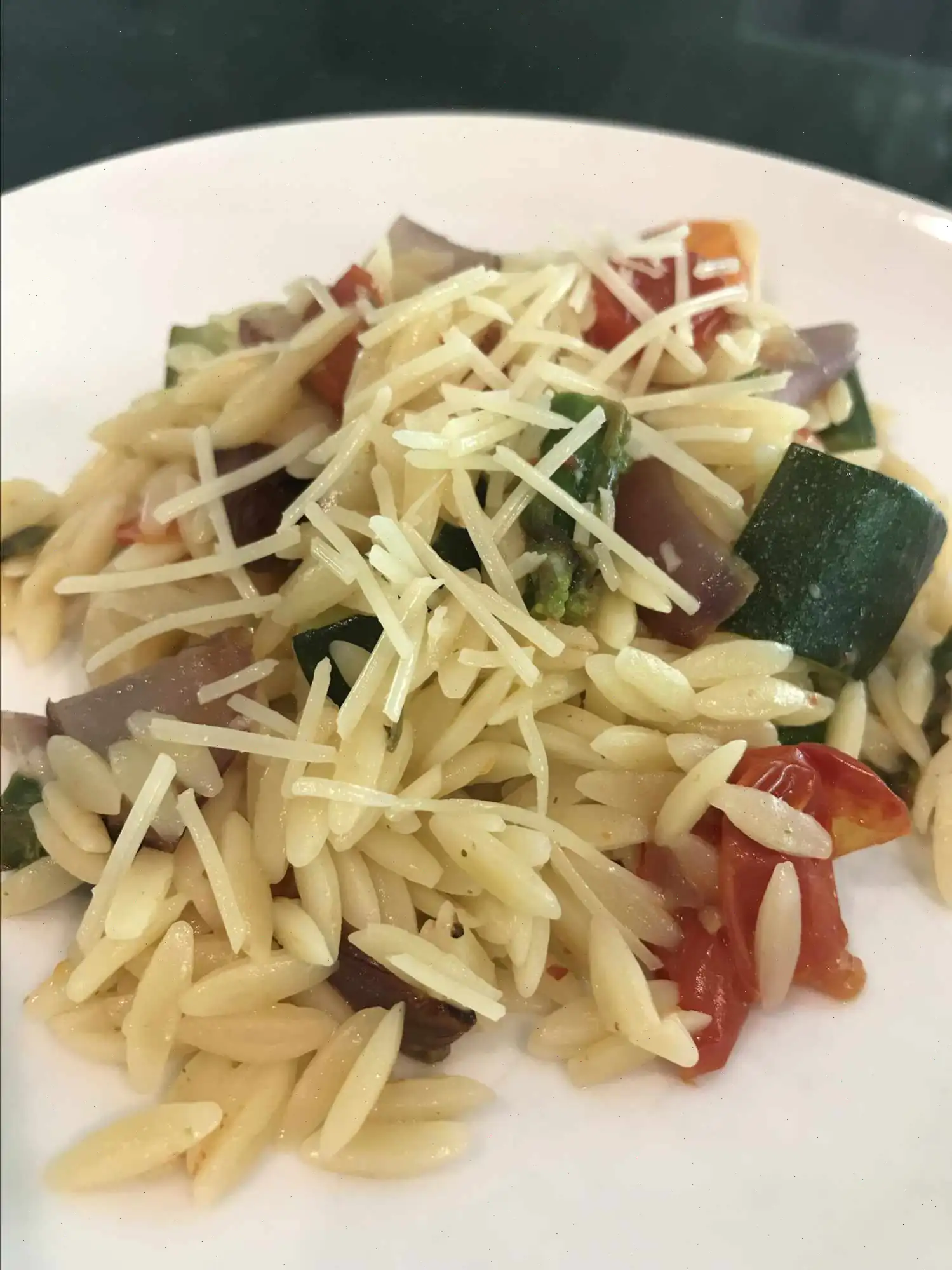 Roasted Vegetable Orzo Recipe