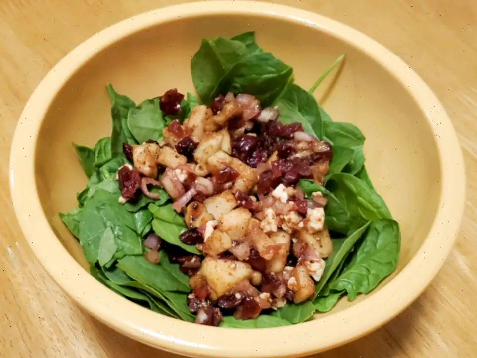 Thanksgiving Spinach Salad Recipe