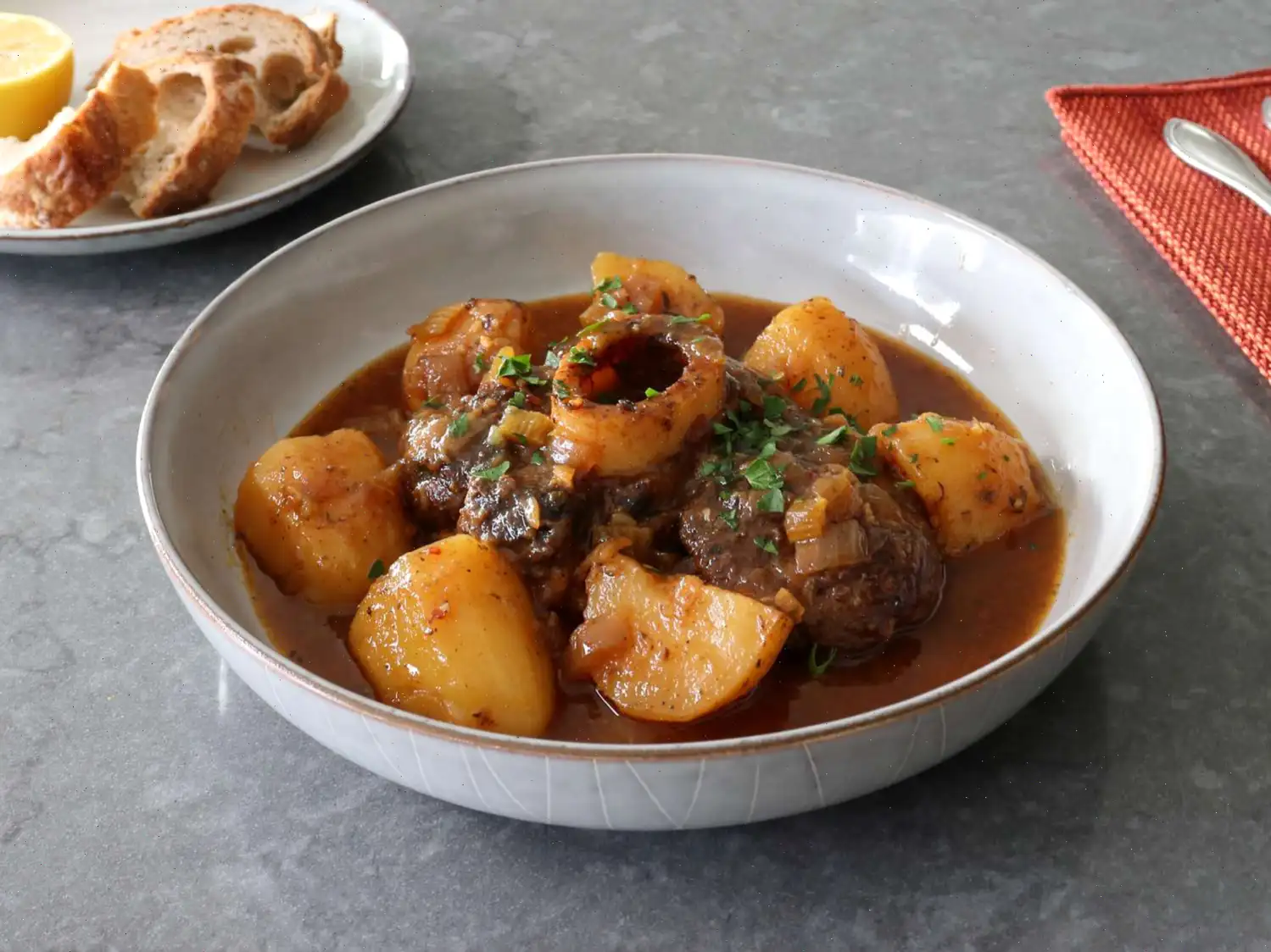 Italian Braised Beef and Potatoes Recipe