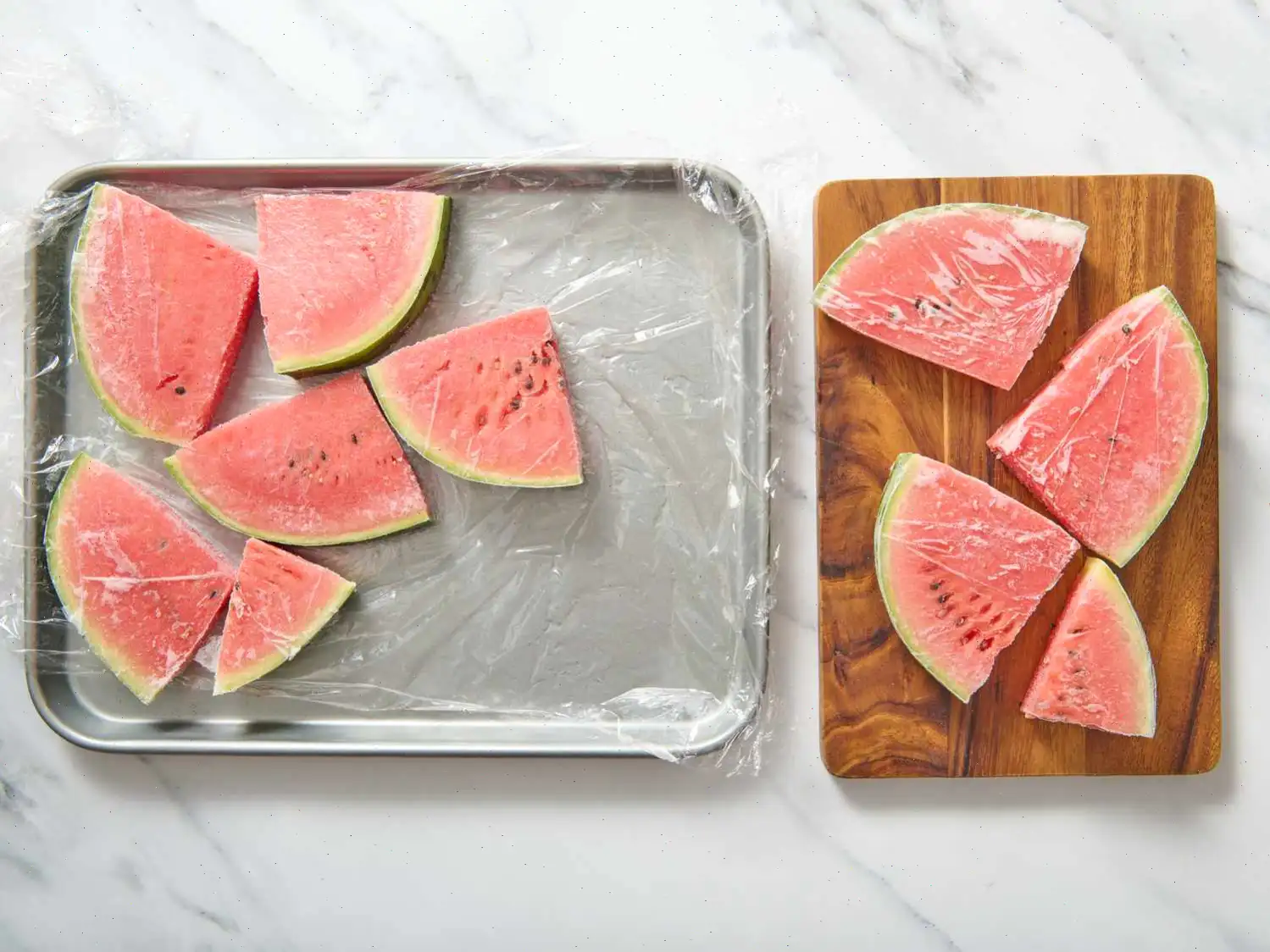 Watermelon Snow Cups Recipe