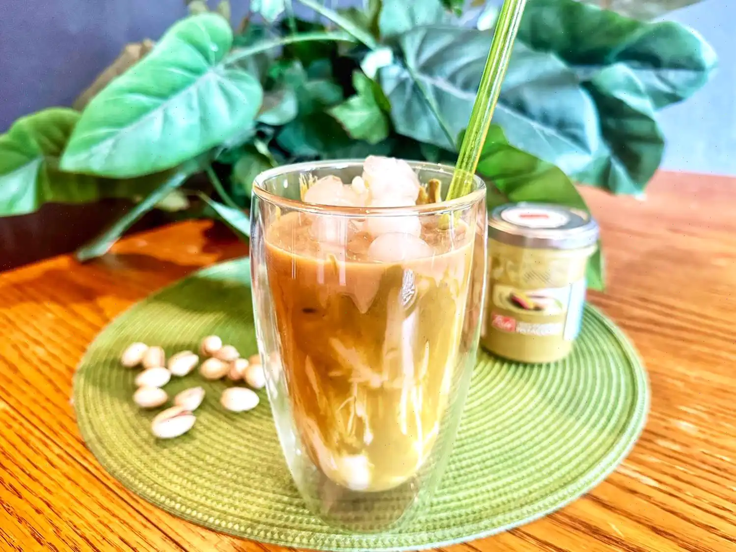 Iced Pistachio Latte Recipe