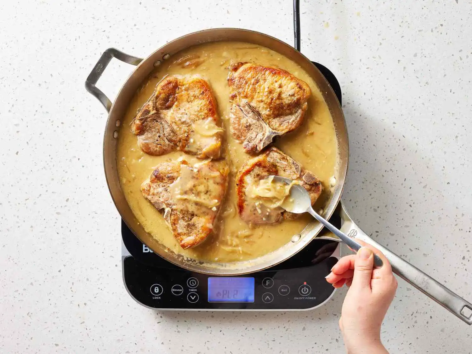 Chef John's Smothered Pork Chops