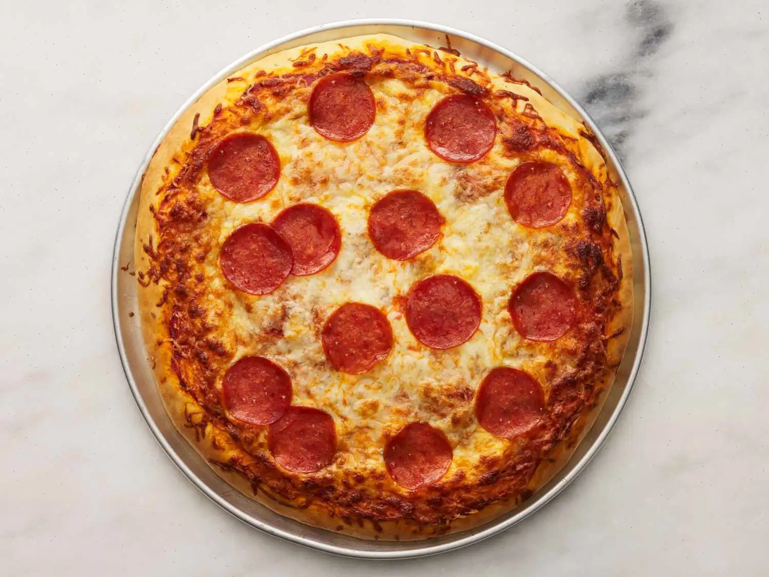 Homemade Pepperoni Pizza Recipe
