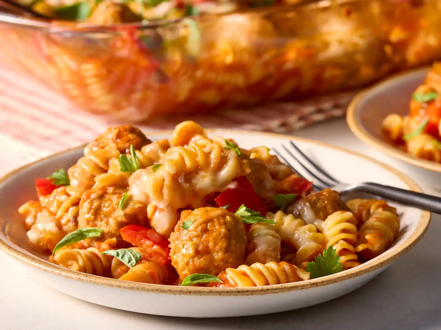 Dump and Bake Meatball Casserole Recipe