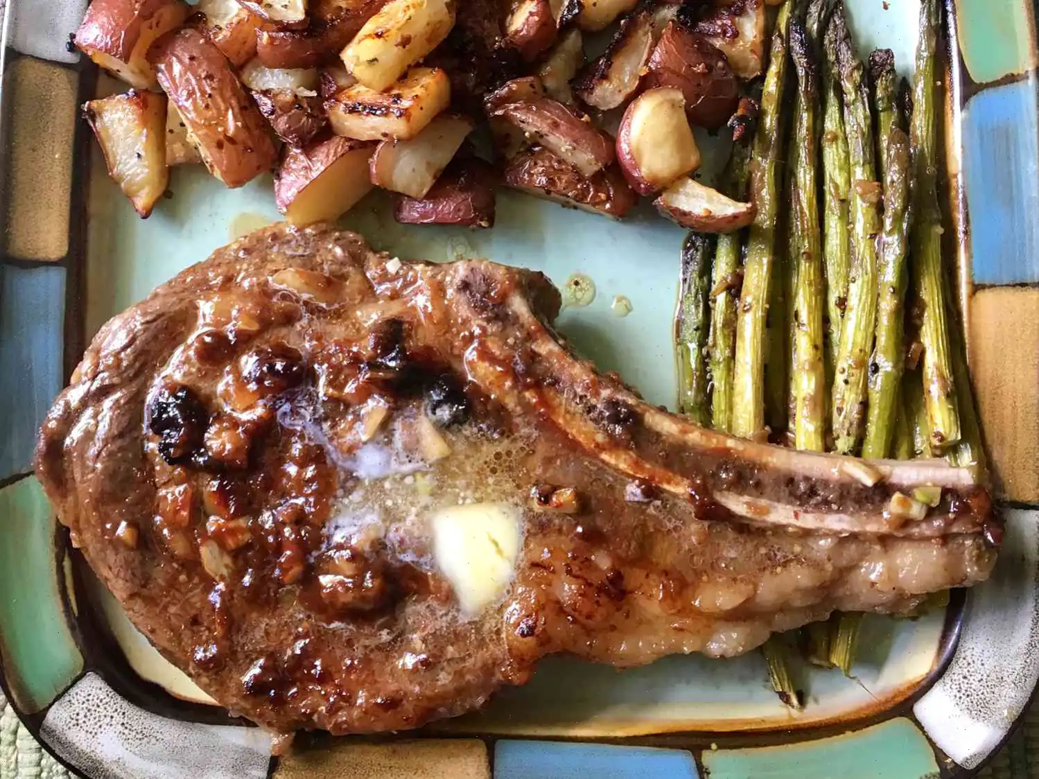 Rib-Eye Steaks with a Soy and Ginger Marinade Recipe