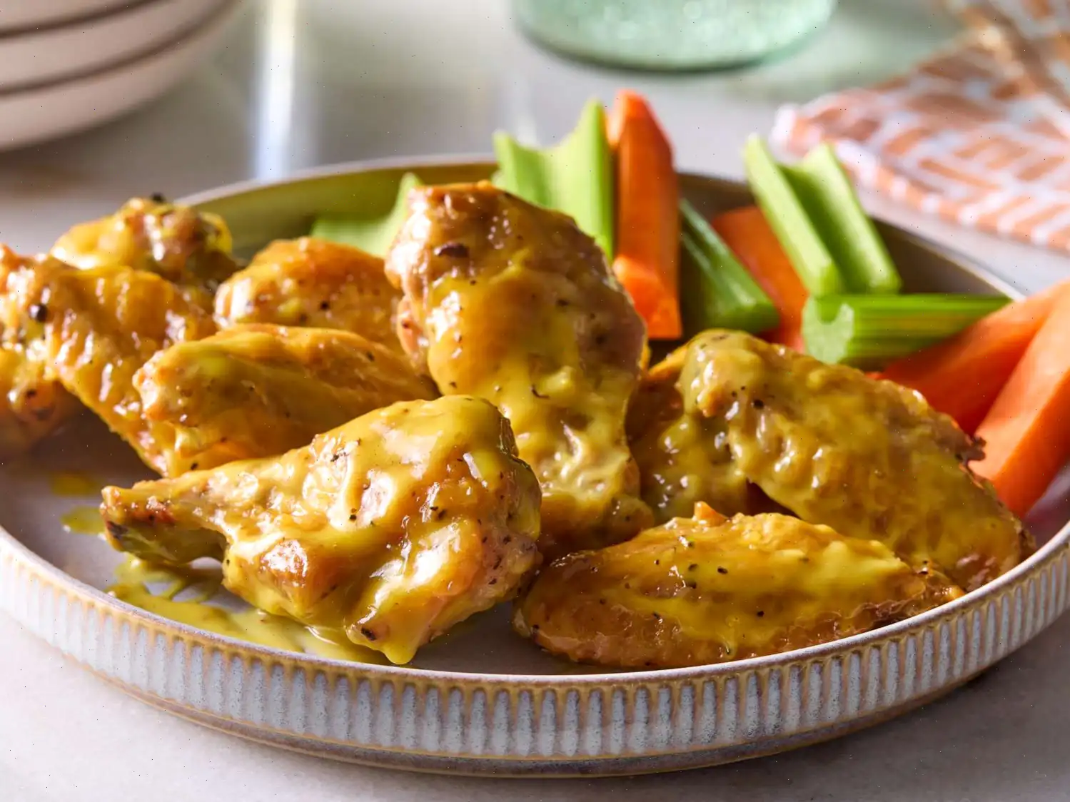 Honey Mustard Chicken Wings Recipe
