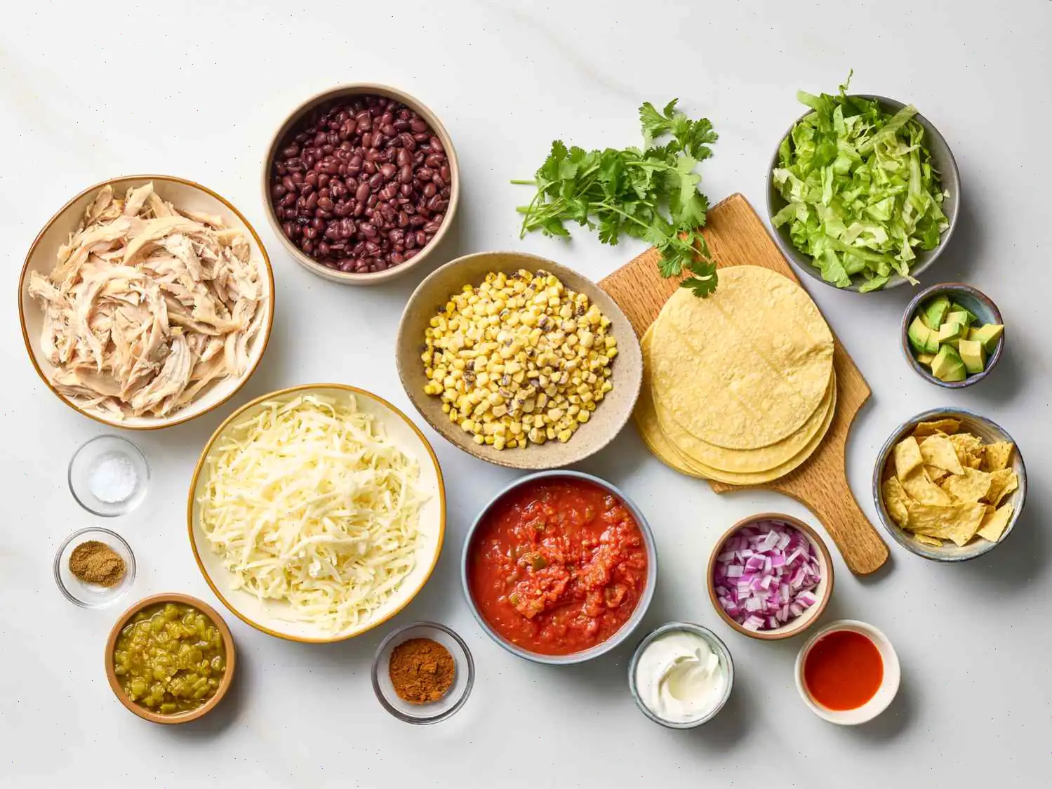 Chicken Taco Dump Dinner Recipe