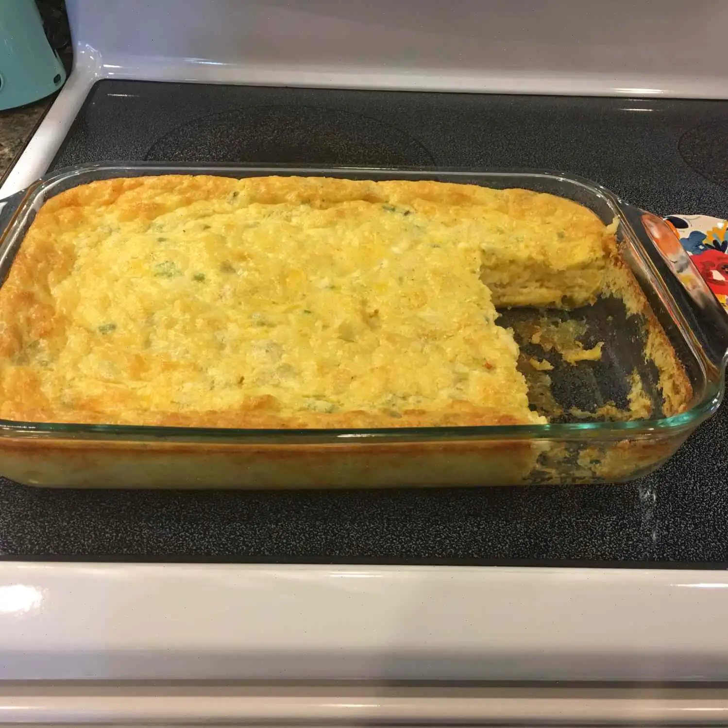 Green Chile Egg Casserole Recipe