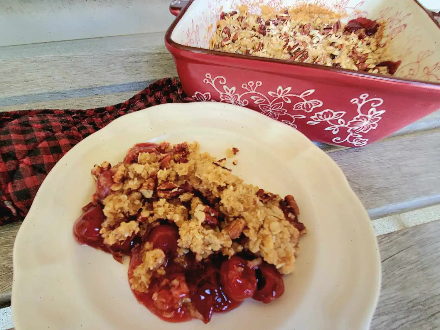 Cherry Crisp Recipe