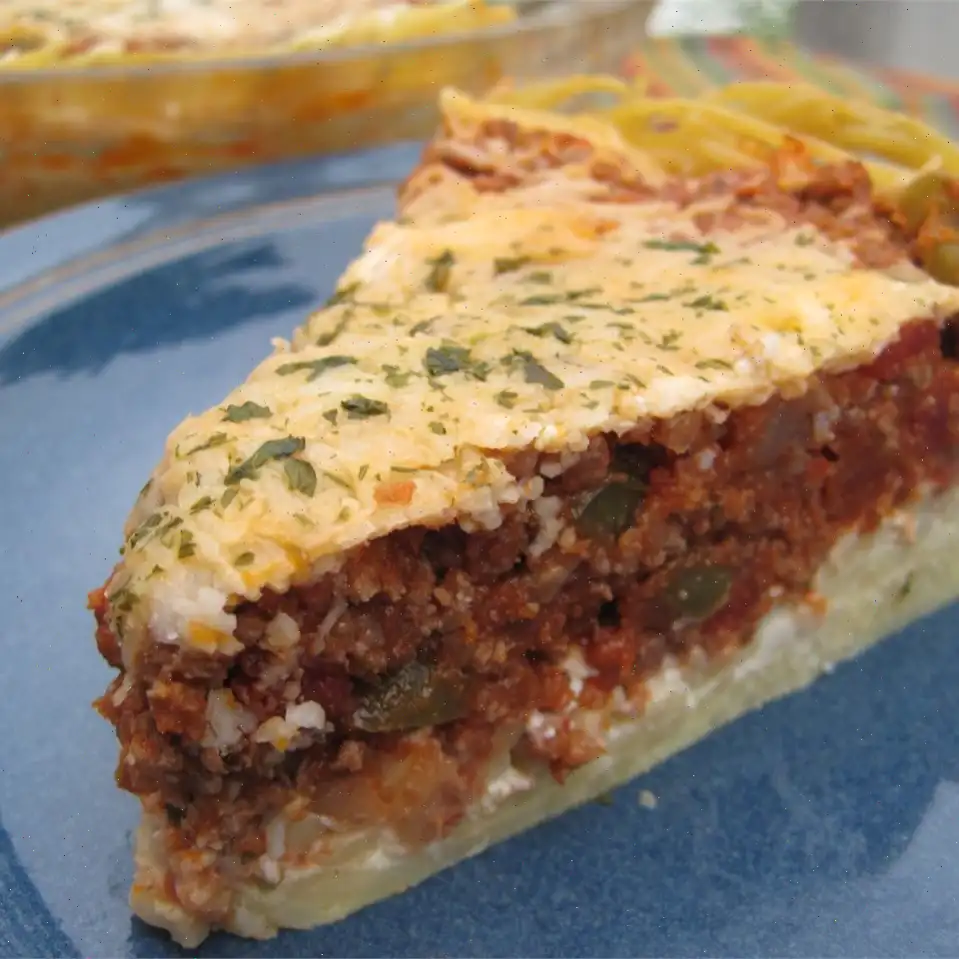 Spaghetti Pie Recipe