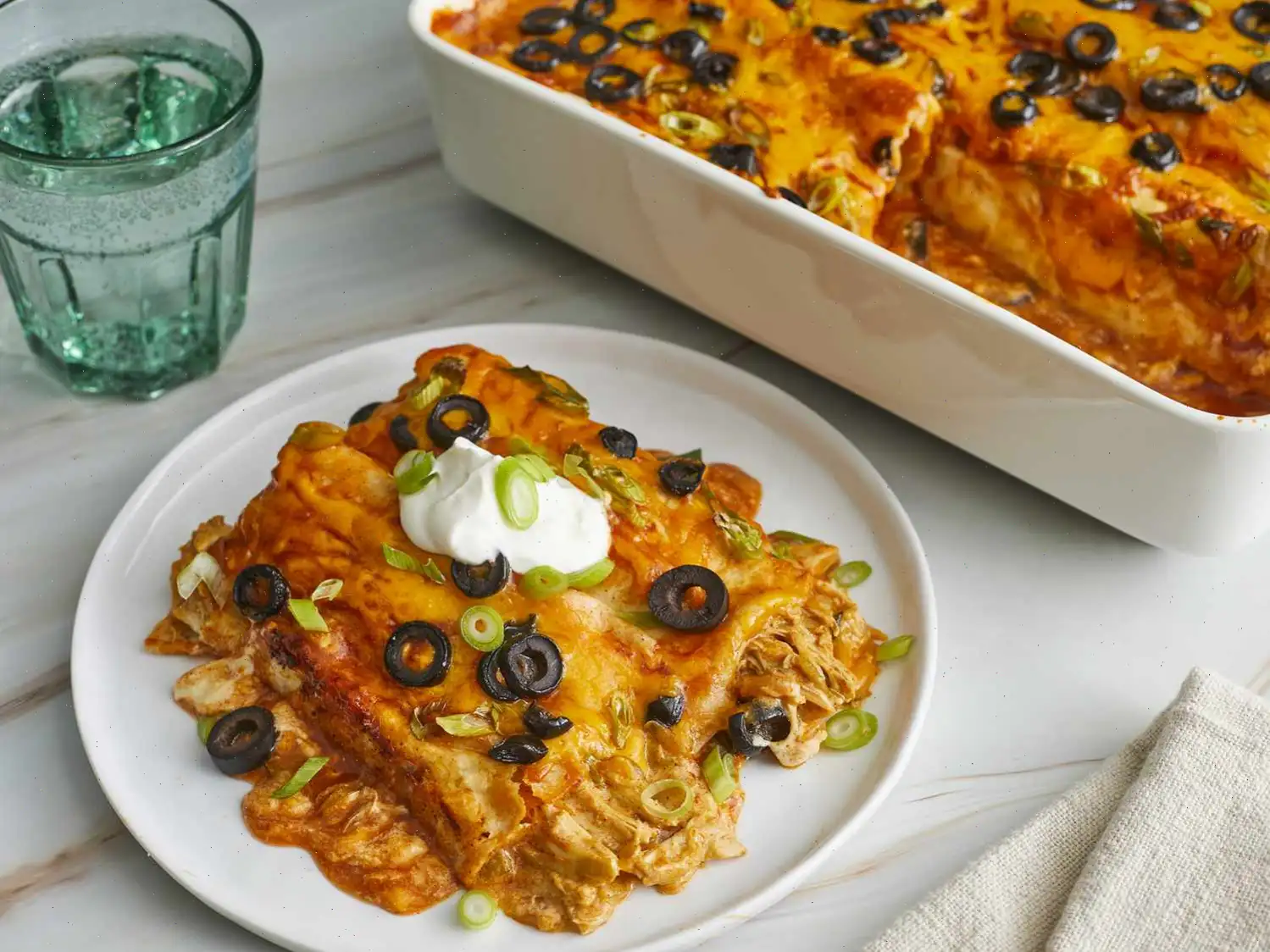 Angela's Awesome Chicken Enchiladas Recipe