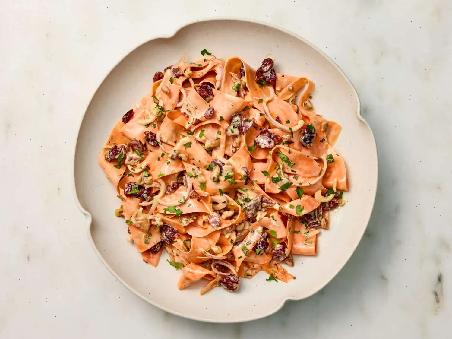 Carrot Ribbon Salad Recipe