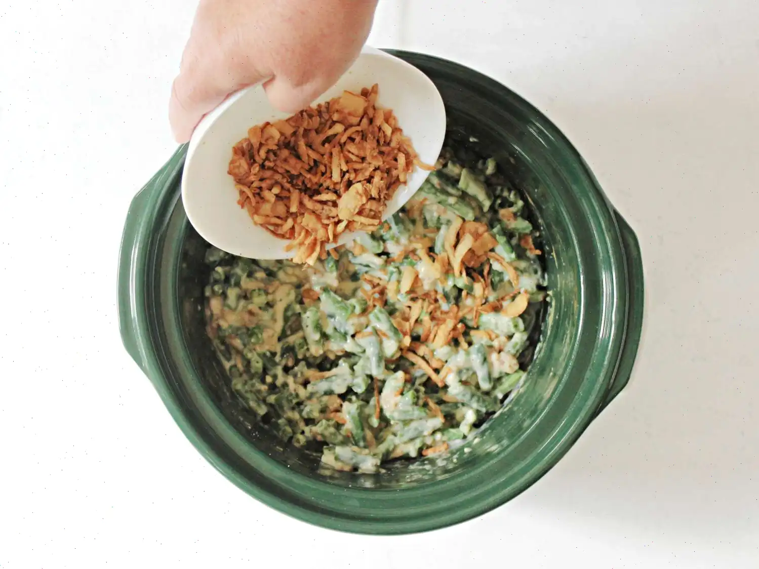 Slow Cooker Green Bean Casserole Recipe