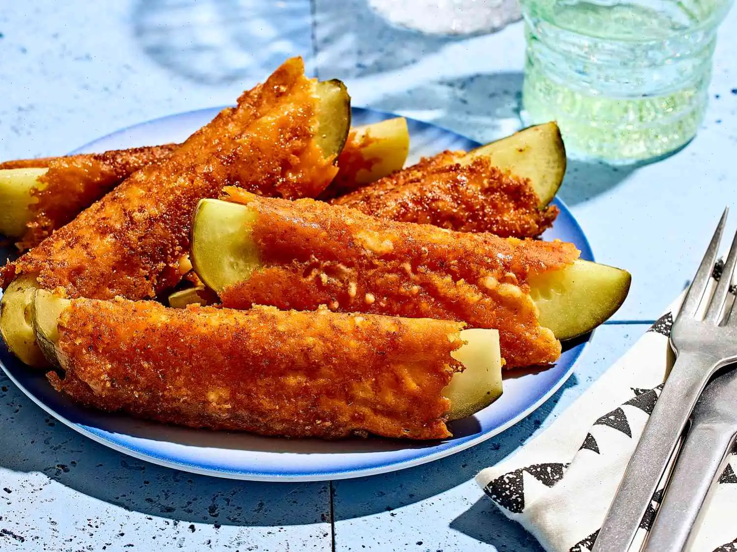 Frico Pickle Rollups Recipe