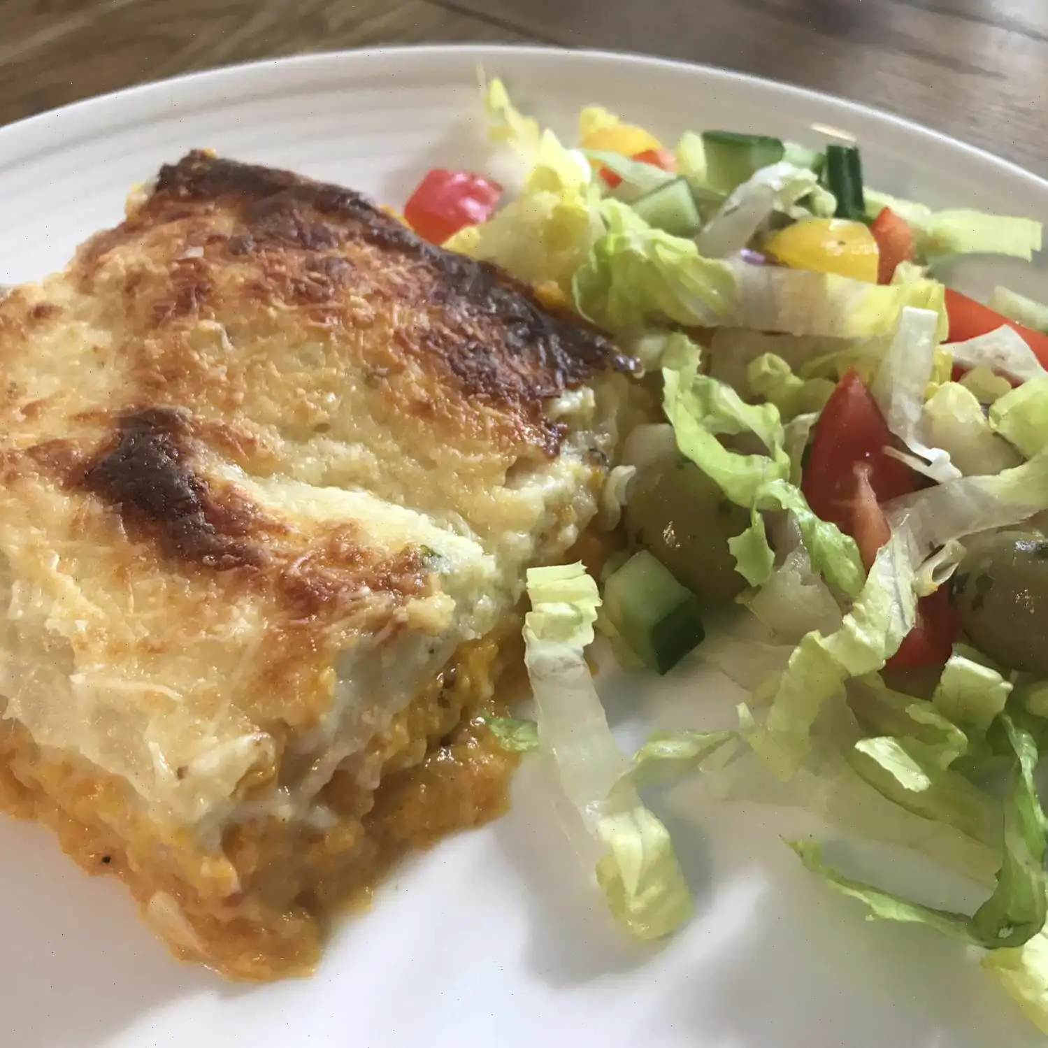 Roasted Butternut Squash and Garlic Lasagna Recipe