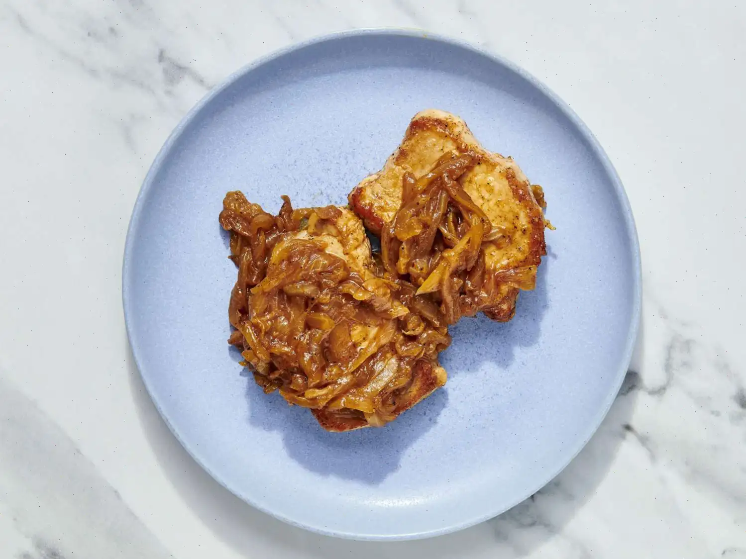 Easy Caramelized Onion Pork Chops