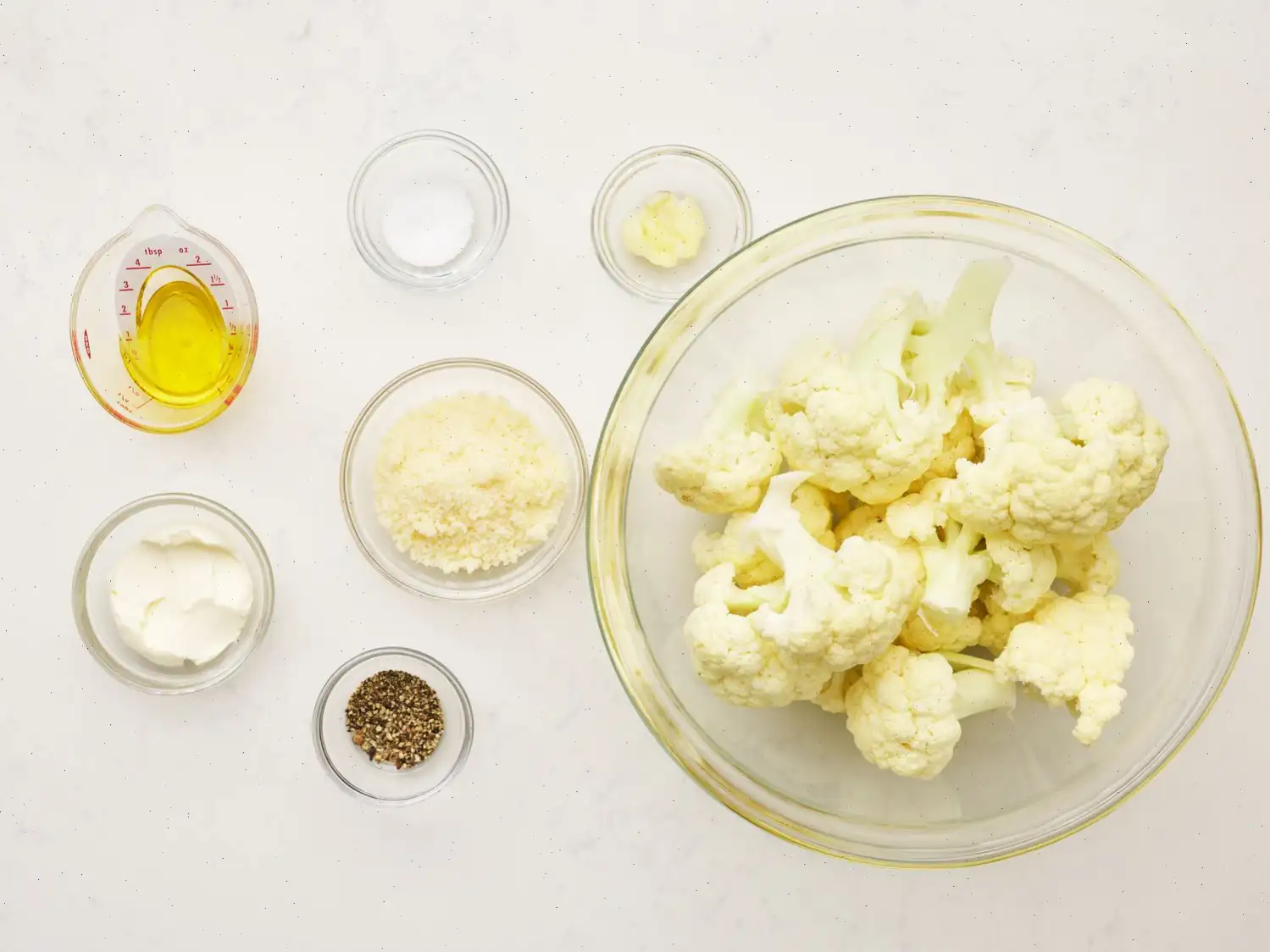 Garlic Mashed Cauliflower Recipe