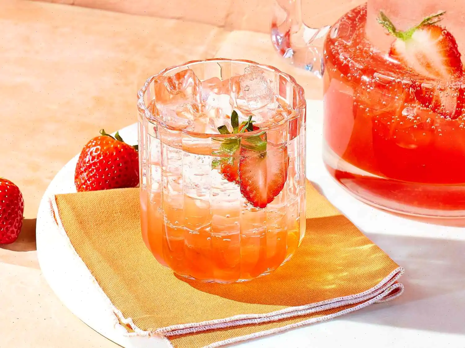 Strawberry Lime-Sage Shrub Recipe