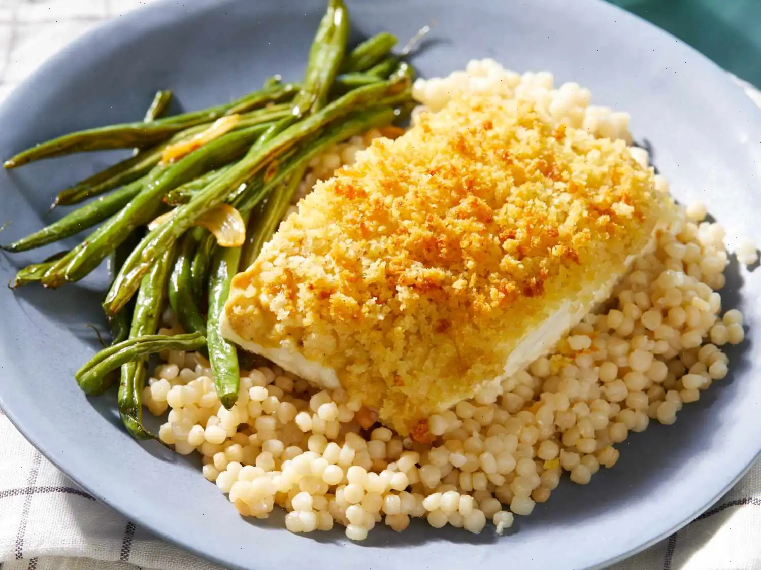 Baked Halibut with Crispy Panko Recipe