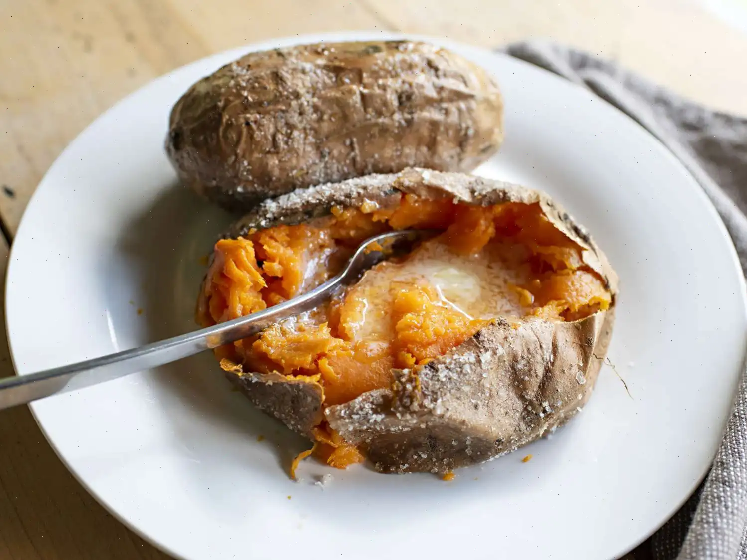 Whole Roasted Sweet Potatoes Recipe