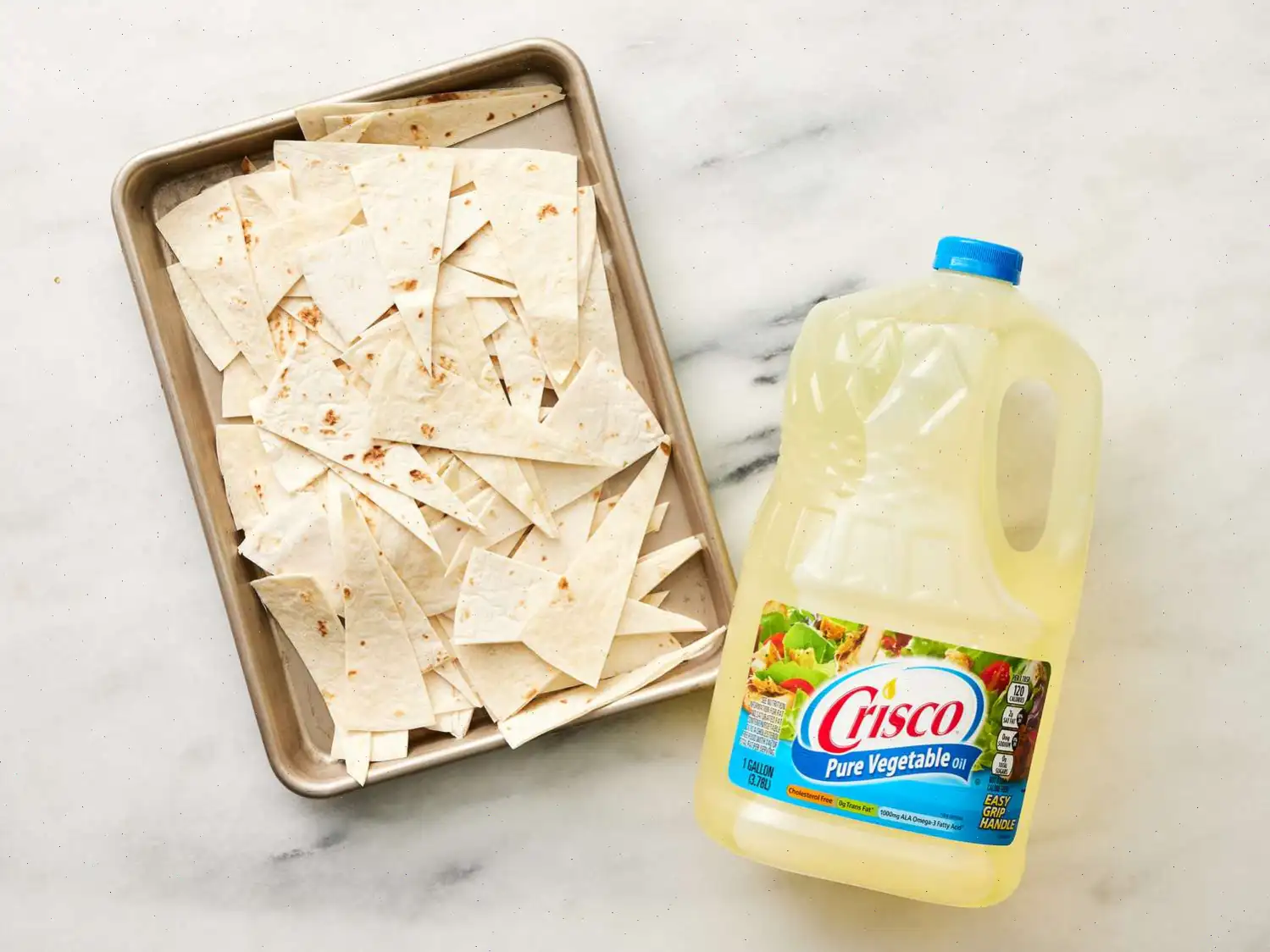 Fried Flour Tortilla Chips Recipe