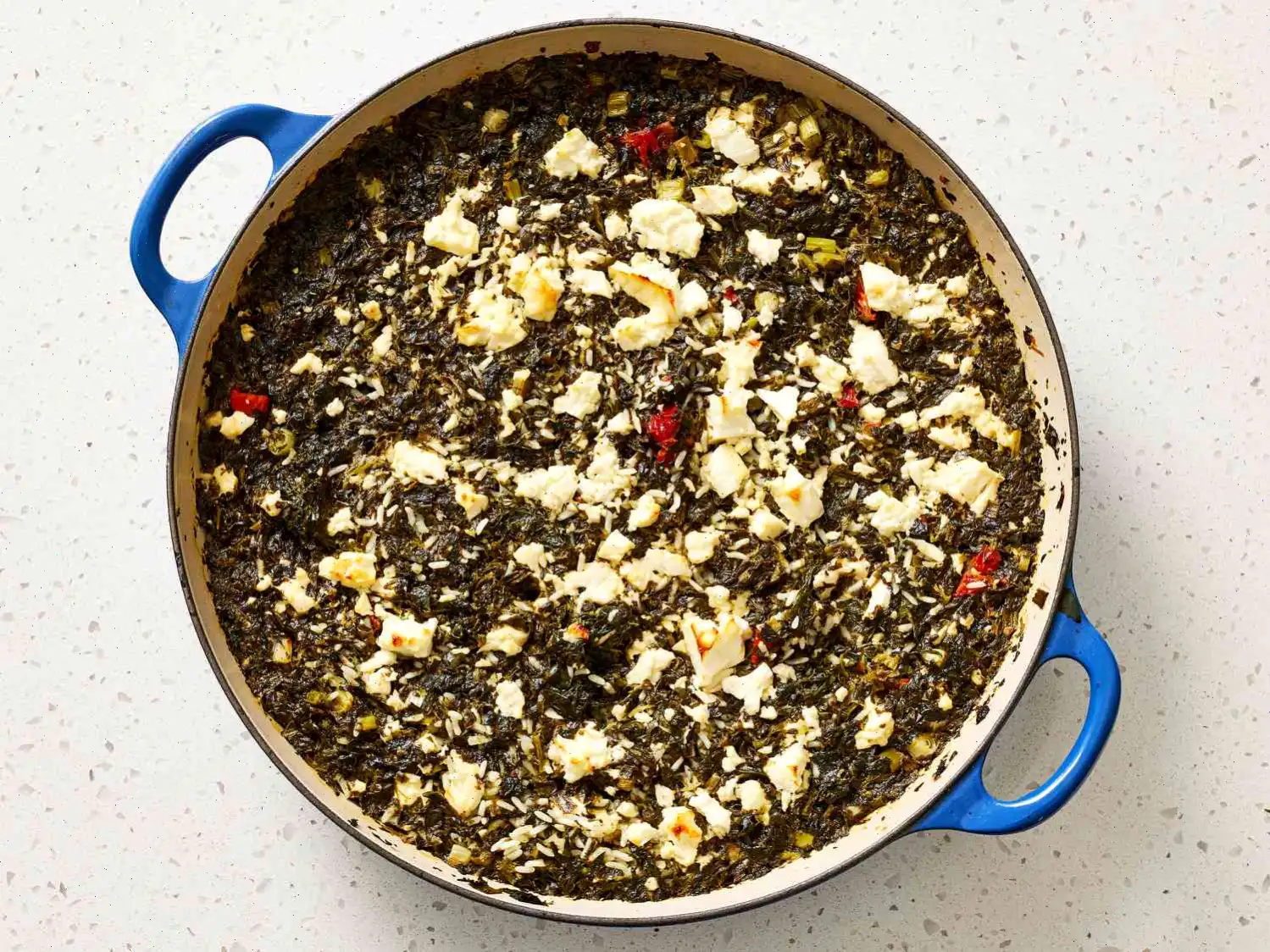 Spinach, Feta, and Rice Casserole Recipe