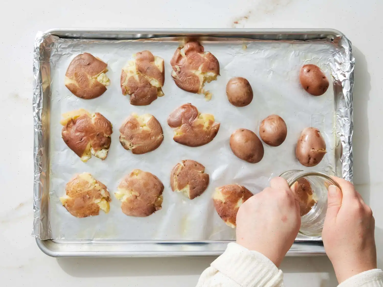 Crispy Smashed Potatoes Recipe