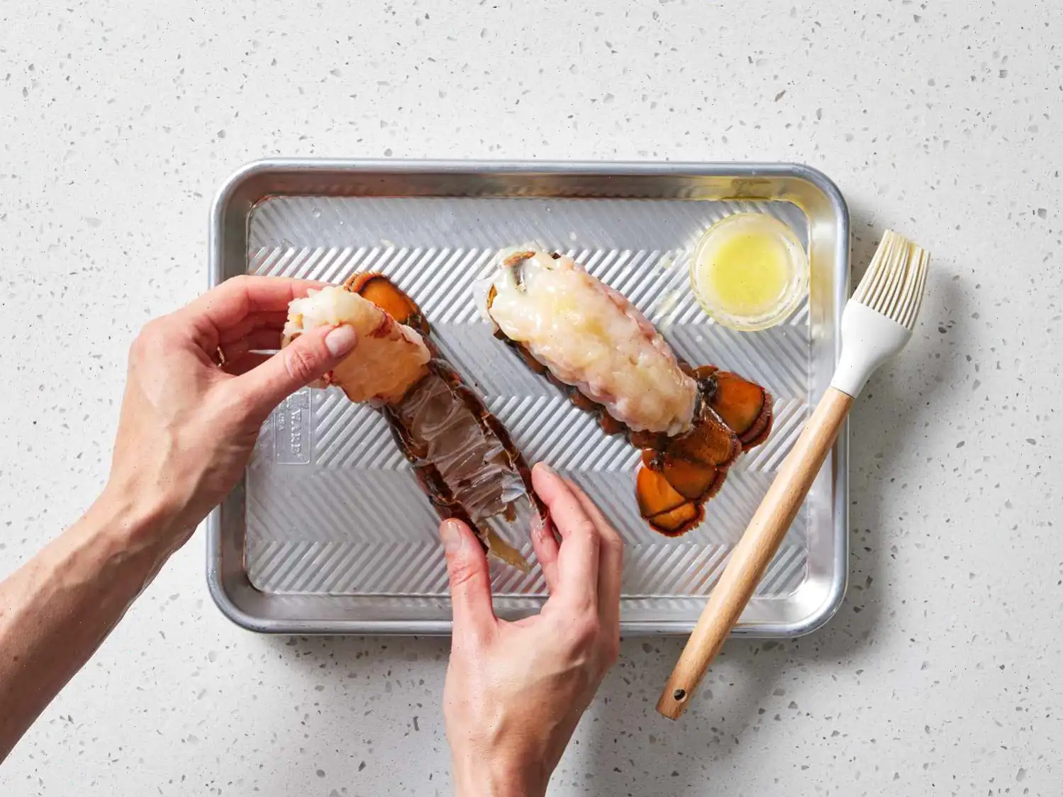 Crab-Stuffed Lobster Tail Recipe