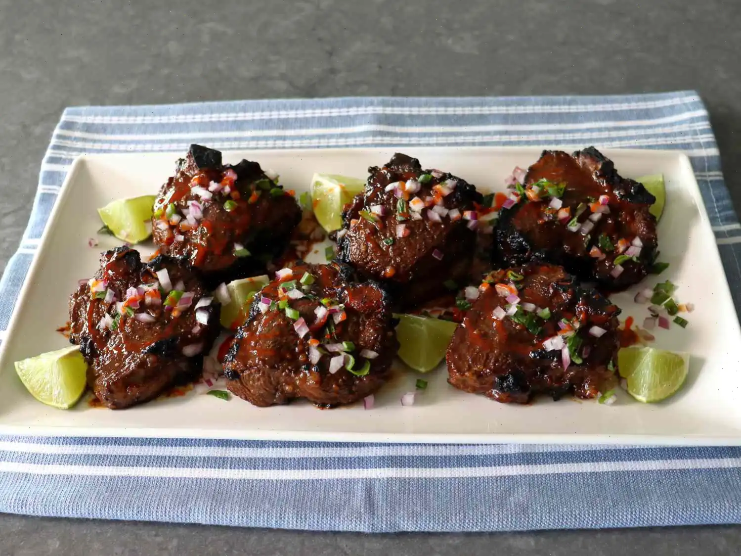 Sweet and Sour Tamarind-Glazed Lamb Chops Recipe