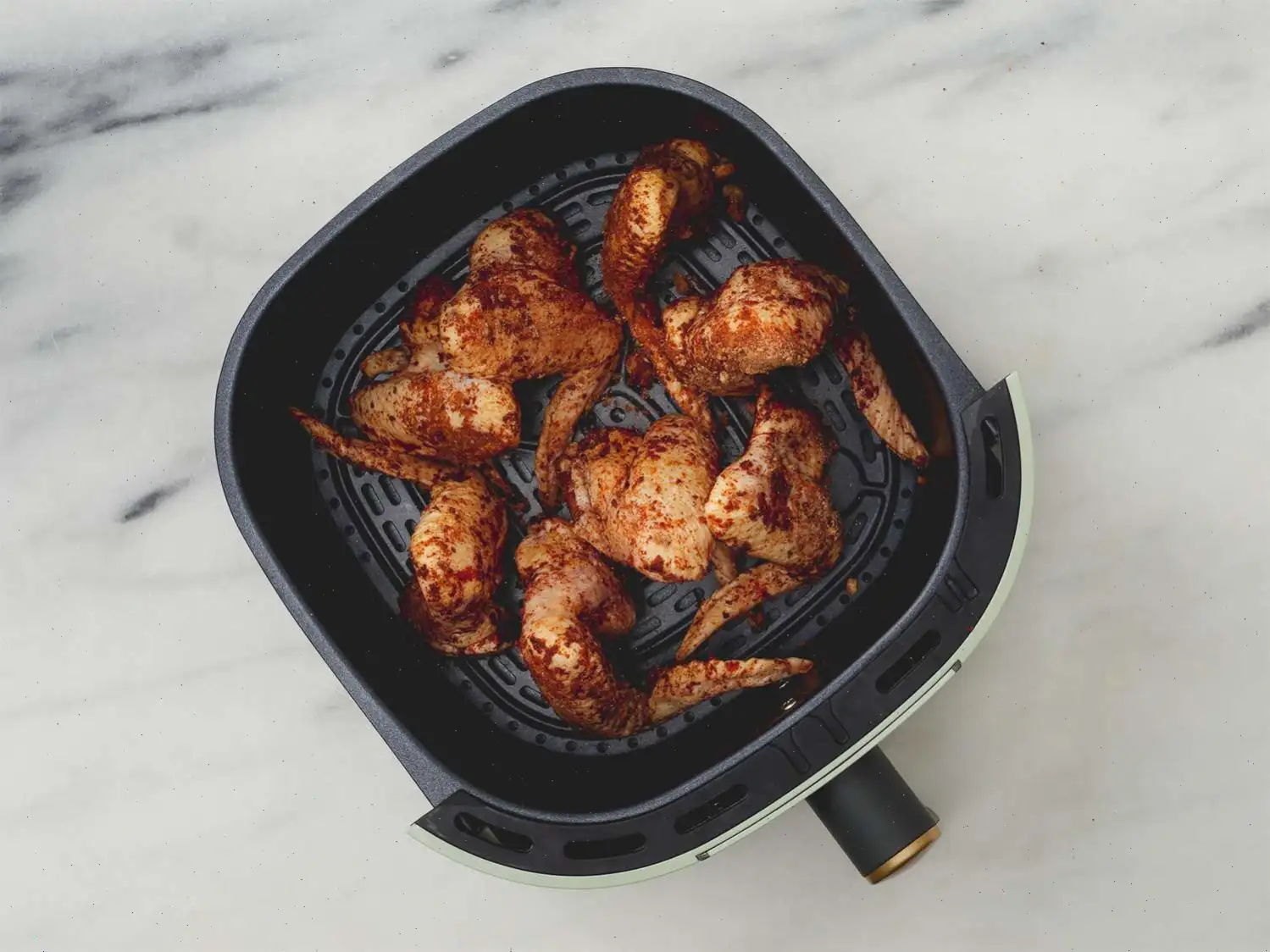 Dry Rub Air Fryer Chicken Wings Recipe