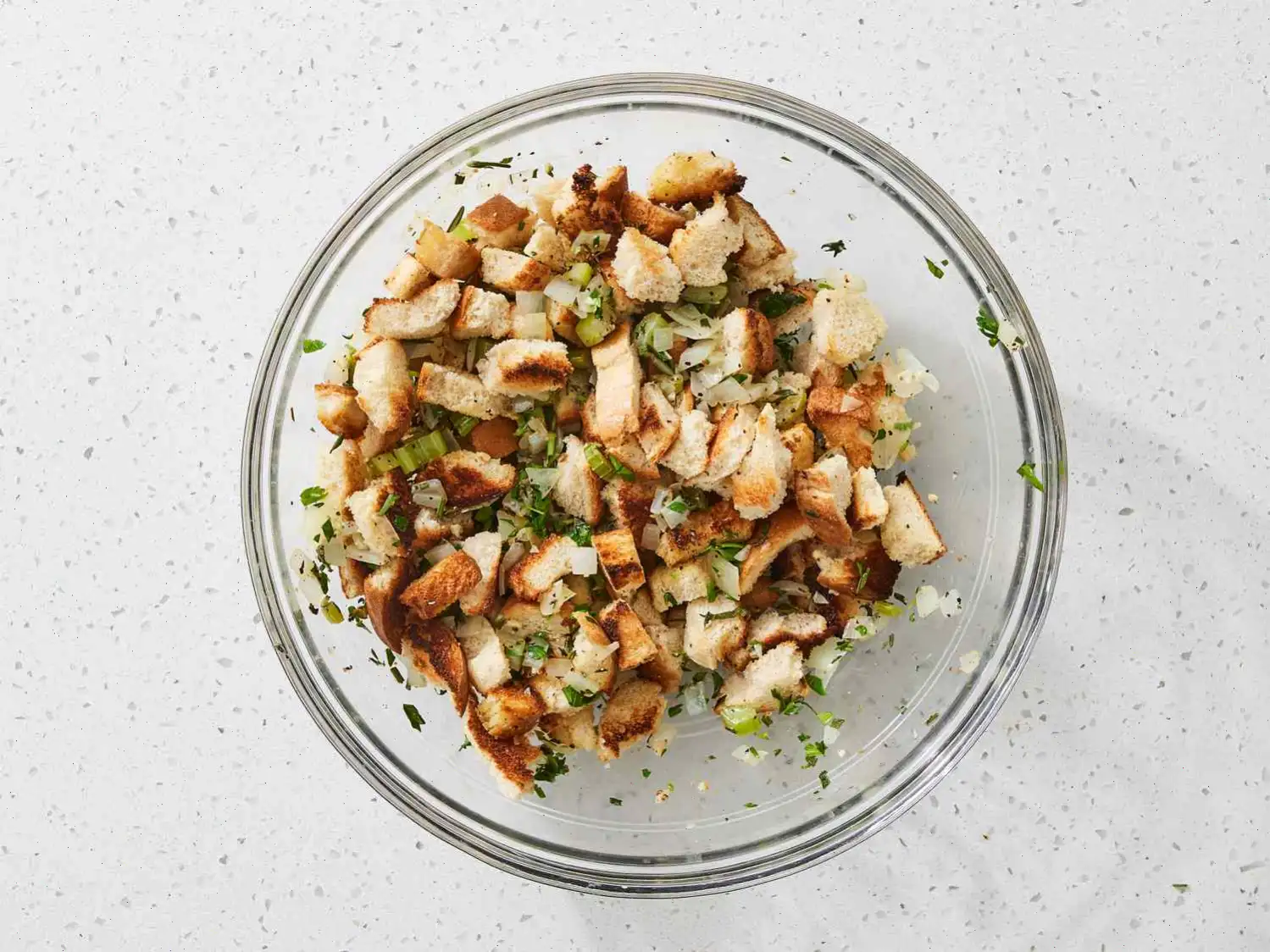 Stuffing Bread Pudding Recipe